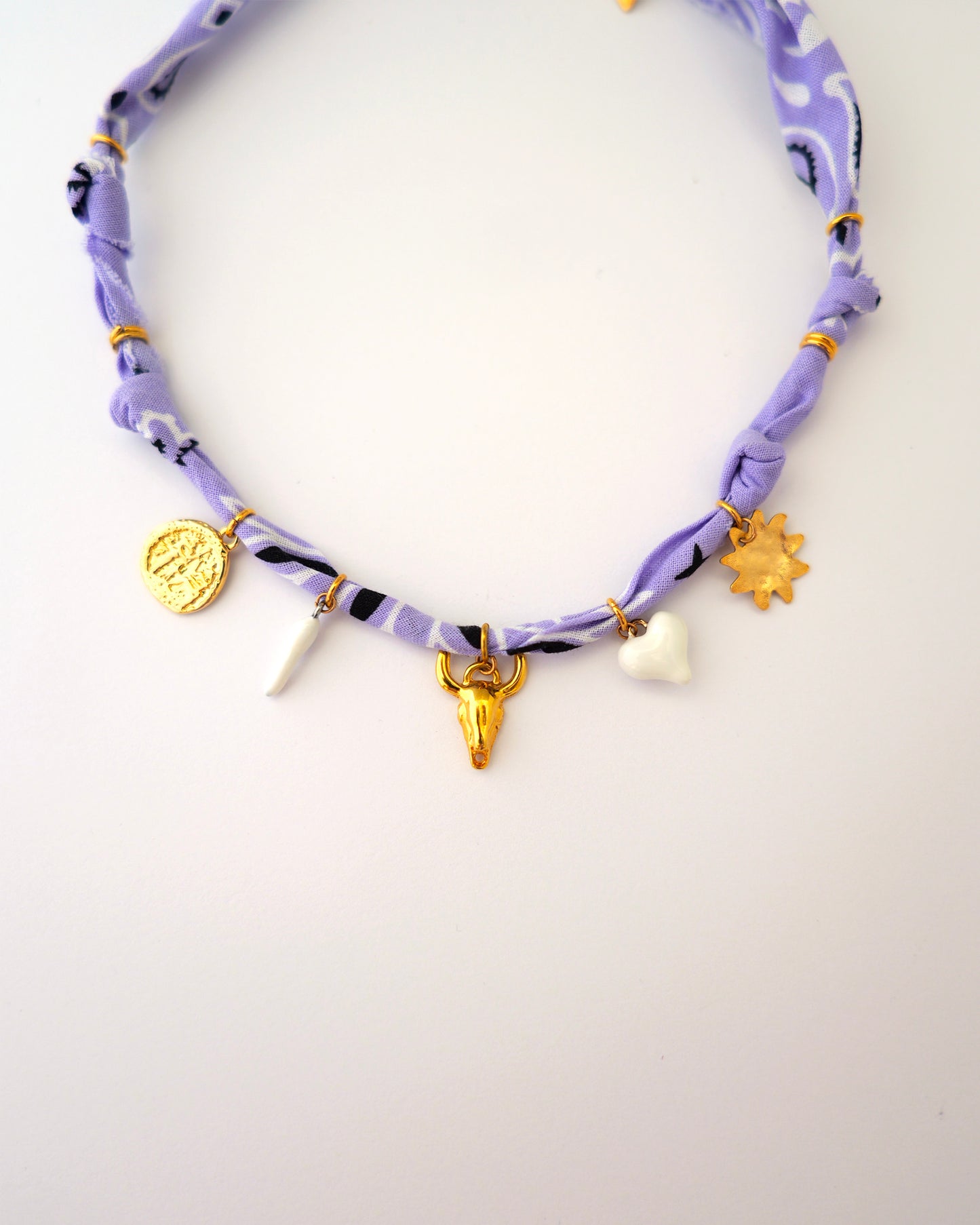 collier bandana caliente violet 2